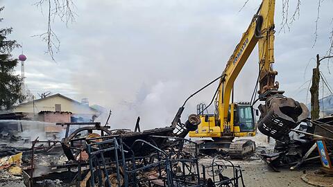 In einem Restaurant des "Freizeit-Landes" brach ein Feuer aus.