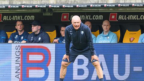 Uwe R&ouml;sler m&ouml;chte mit Bochum den Klassenerhalt vorzeitig sichern.