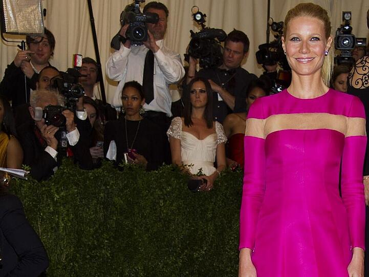 Die Promis und die Presse - eine schwierige Beziehung: Gwyneth Paltrow auf dem roten Teppich