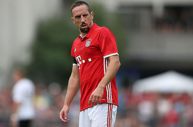 Franck Ribéry spielt seit 1. Juli 2007 für den FC Bayern.