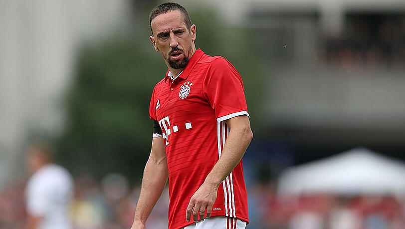 Franck Ribéry spielt seit 1. Juli 2007 für den FC Bayern. Franck Ribéry spielt seit 1. Juli 2007 für den FC Bayern.