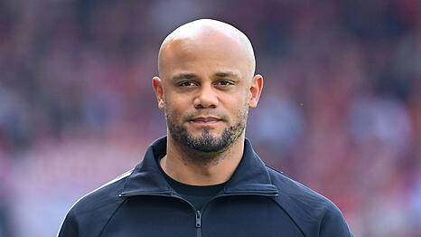 Trainer des FC Bayern: Vincent Kompany.