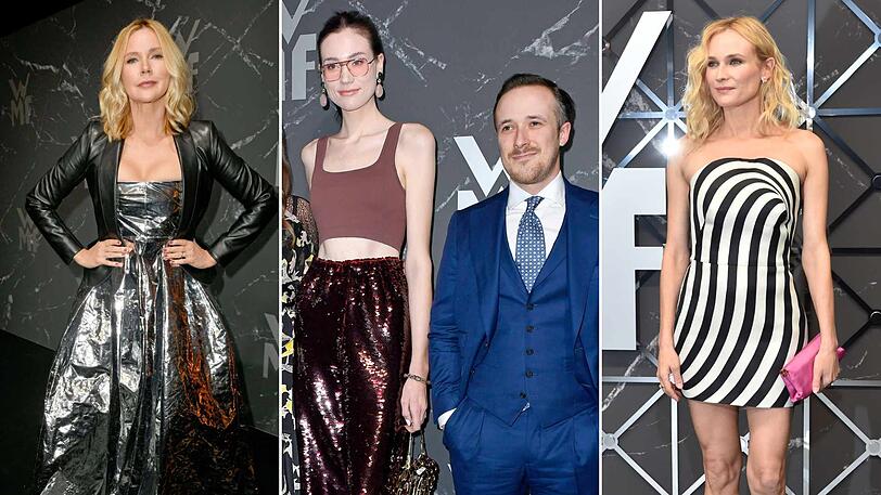 Promi-Auflauf beim WMF-Event im Münchner Haus der Kunst. Mit dabei waren unter anderem Veronica Ferres (li.), Gloria-Sophie Burkandt, Johannes Laschet und Hollywood-Star Diane Kruger (re.)...