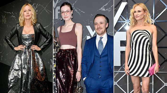 Promi-Auflauf beim WMF-Event im Münchner Haus der Kunst. Mit dabei waren unter anderem Veronica Ferres (li.), Gloria-Sophie Burkandt, Johannes Laschet und Hollywood-Star Diane Kruger (re.)...
