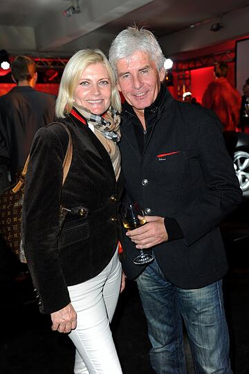 Frederic Meisner und Frau Yvonne