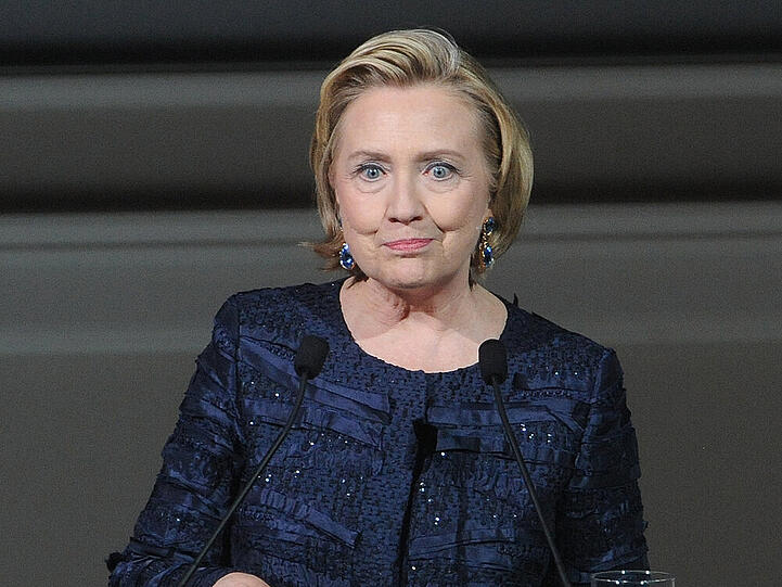 Hillary Clinton auf den CFDA Fashion Awards 2013