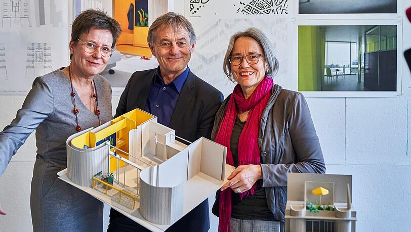 Isabell Zacharias, Dietrich Fink und Katharina Rizzi vom Verein Dasein. Isabell Zacharias, Dietrich Fink und Katharina Rizzi vom Verein Dasein.