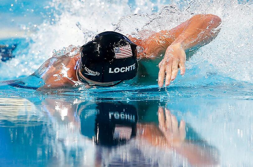 Ryan Lochte kann seinen Titel über 400 Meter Lagen nicht bei den Olympischen Spielen verteidigen.