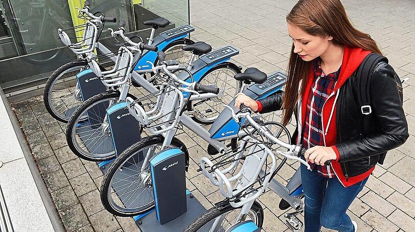 Vier neue Radstationen gibt es in den nächsten Wochen.
