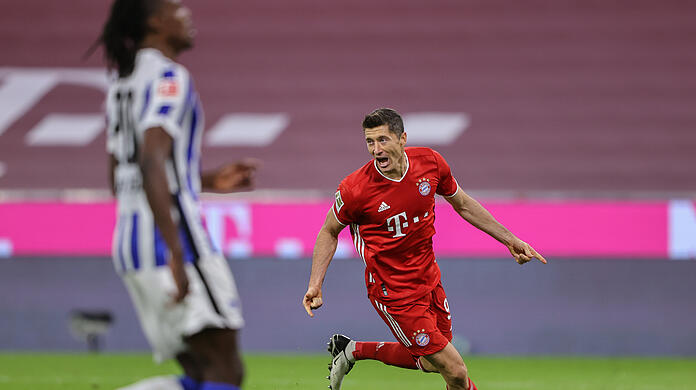 Die Partie des FC Bayern bei der Hertha wird bereits um 20 Uhr angepfiffen.