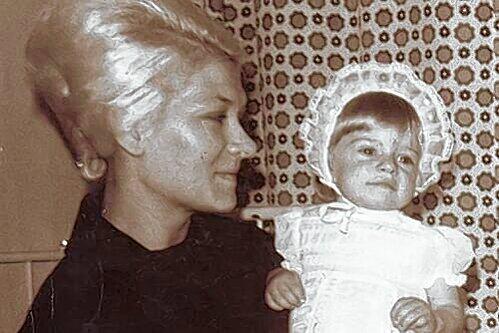 Gisela Clerc mit ihrer Tochter Birgit.
