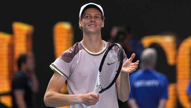 Für den Italiener Jannik Sinner ist es in Australien das erste Grand-Slam-Finale seiner Karriere.
