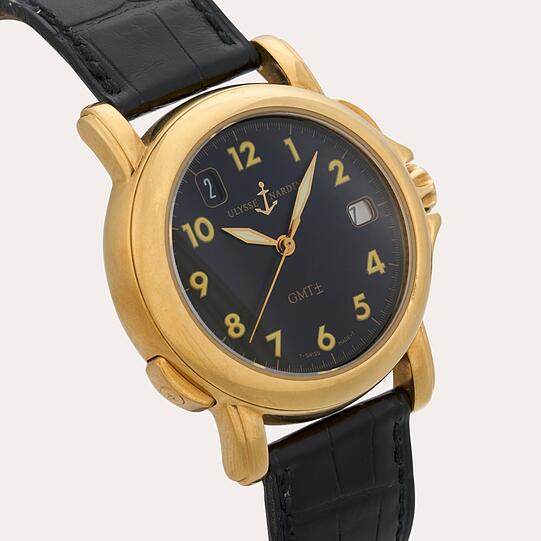 Zu haben: Udos Jürgens' goldene Ulysse-Nardin-Armbanduhr (San Marco GMT, aus dem Jahr 1997). Schätzpreis: 3000 bis 5000 Euro.