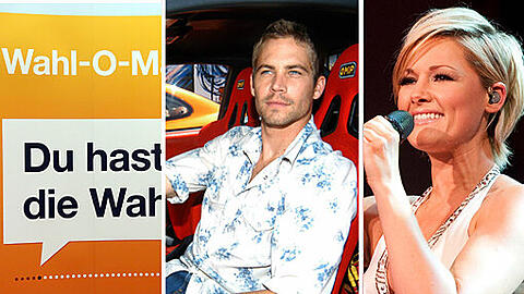 Wahl-O-Mat, Paul Walker oder Helene Fischer - nach was haben die Deutschen am meisten gegoogelt?