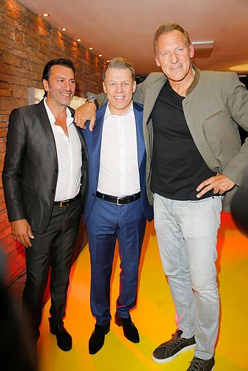 Axel Kahn, Ugo Crocamo und Ralf Möller