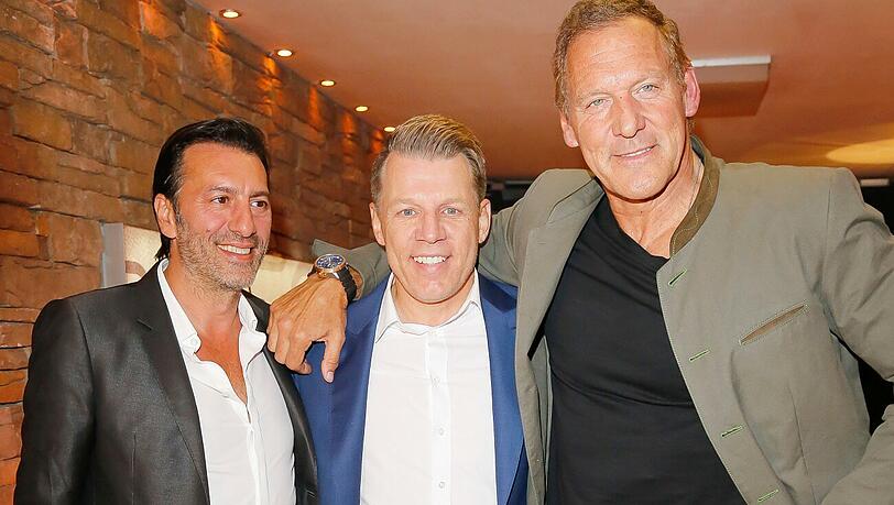 Axel Kahn, Ugo Crocamo und Ralf Möller Axel Kahn, Ugo Crocamo und Ralf Möller