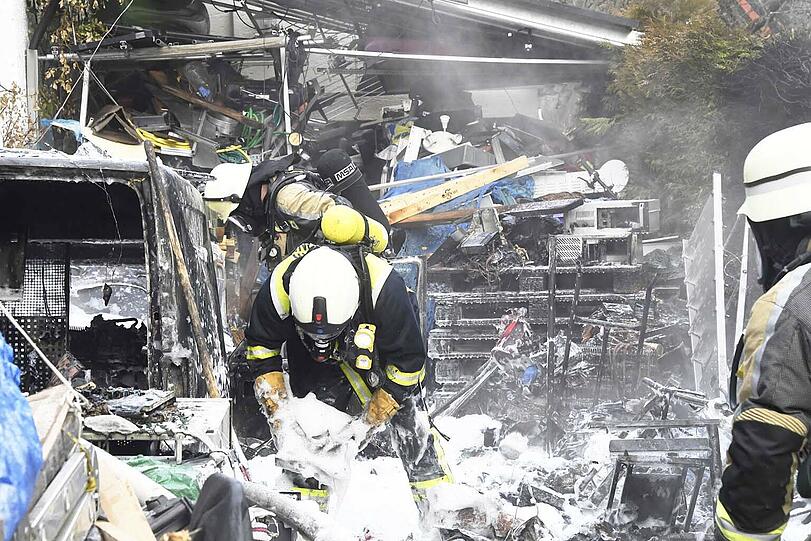 Die Feuerwehr hatte am Freitag jede Menge zu tun.