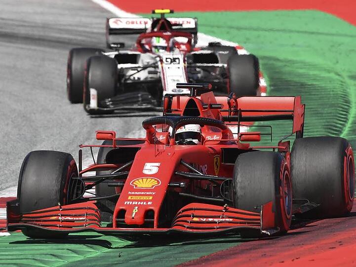 Fuhr mit Ferrari beim Saisonauftakt in Spielberg hinterher: Sebastian Vettel.
