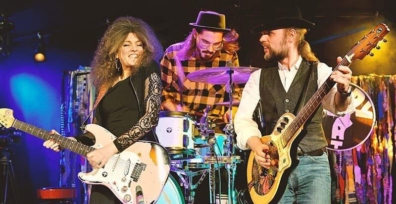 Die ausgezeichnete Bluesband Muddy What? spielt am 18. August