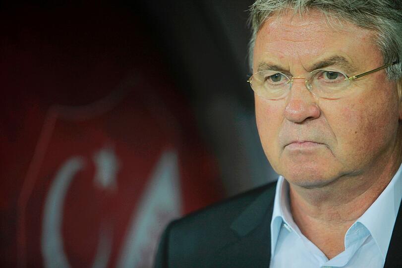 Trainer Guus Hiddink darf mit der Türkei vom Erreichen der EM-Endrunde träumen.