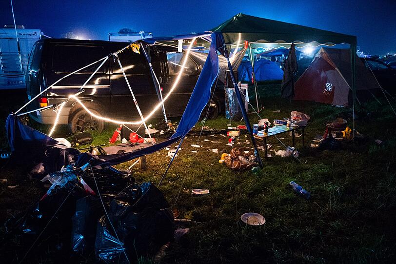 Die Metaler ziehen von dannen: Die Bilder vom Endspurt des "Wacken Open Air"-Festivals zum Durchklicken.