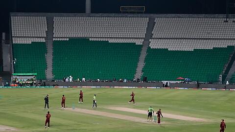 Das Er&ouml;ffnungsspiel in Lahore findet ohne Publikum statt.