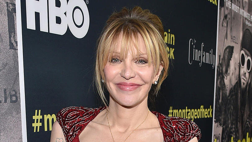 Courtney Love bei der Premiere von "Kurt Cobain: Montage of Heck" in Los Angeles Courtney Love bei der Premiere von "Kurt Cobain: Montage of Heck" in Los Angeles