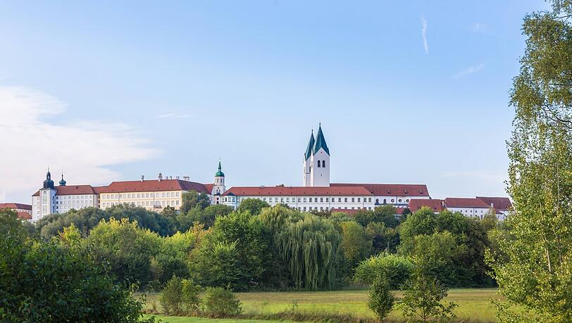 Der Domberg mit der Residenz.