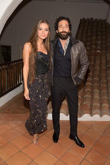 Adrien Brody mit seiner Freudin Lara Lieto.