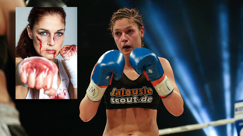 "Ich bin mir nicht zu fein für einen Cut", sagt Münchens Kickbox-Queen Marie Lang.