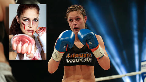 "Ich bin mir nicht zu fein für einen Cut", sagt Münchens Kickbox-Queen Marie Lang.