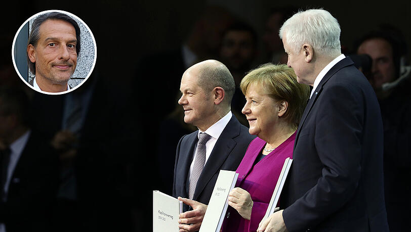 Das schreibt Clemens Hagen, der Politik-Vize der AZ, über den Rekordhaushalt der GroKo. Das schreibt Clemens Hagen, der Politik-Vize der AZ, über den Rekordhaushalt der GroKo.