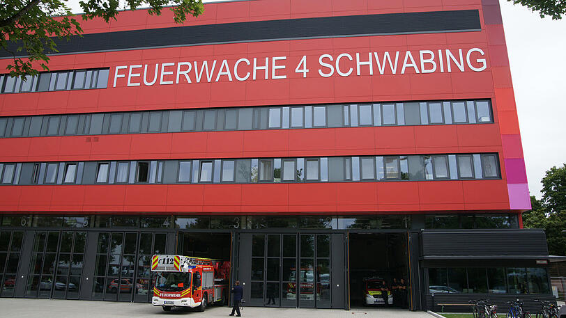 Die Feuerwache 4 Schwabing.