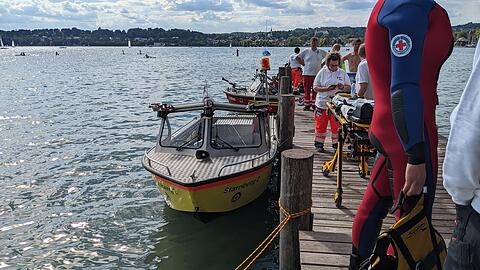 100 Rettungskräfte suchten am Sonntag mehrere Stunden lang nach dem vermissten Schwimmer aus München. Mehrere Tage später wurde der Leichnam nun gefunden.