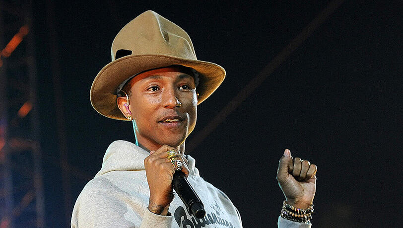 Pharrell Williams ist "happy" über die Reaktionen auf seine Musik Pharrell Williams ist "happy" über die Reaktionen auf seine Musik