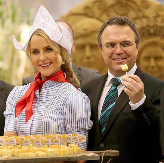 Frischer Gouda von Frau Antje - wer kann dazu schon nein sagen?