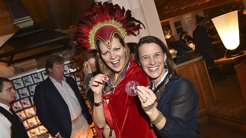 Jane Wood und Xenia Prinzessin von Hohenlohe.