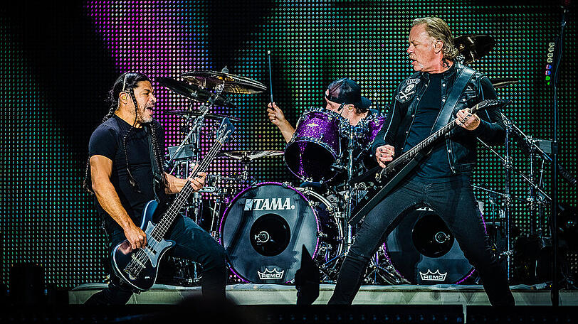 Metallica während eines Auftritts im vergangenen Jahr
