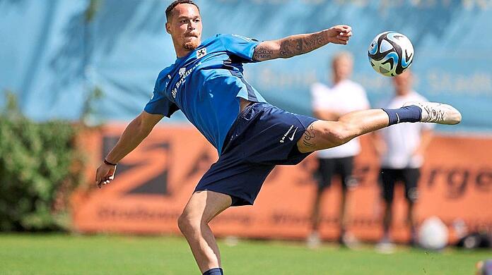Tore sind seine Währung: Der neue Neuner des TSV 1860, Joel Zwarts, soll seine Abschlussfähigkeiten gewinnbringend einsetzen.