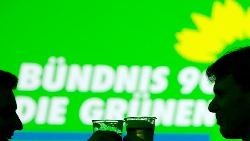 Bei den Grünen herrscht derzeit Grund zur Freude - Umfragen zufolge sind sie die zweitstärkste Kraft im Land. Bei den Grünen herrscht derzeit Grund zur Freude - Umfragen zufolge sind sie die zweitstärkste Kraft im Land.