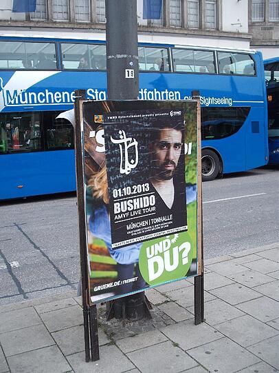 Teils beschädigt, teils überklebt, in jedem Fall unschön fürs Stadtbild: Die Plakate von Landtags- und Bundestagswahlkampf stehen und hängen noch überall herum.