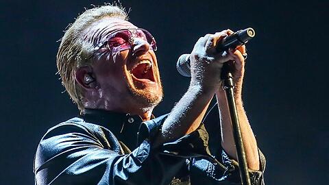 Bono beim Konzert von U2 in Los Angeles im Mai dieses Jahres