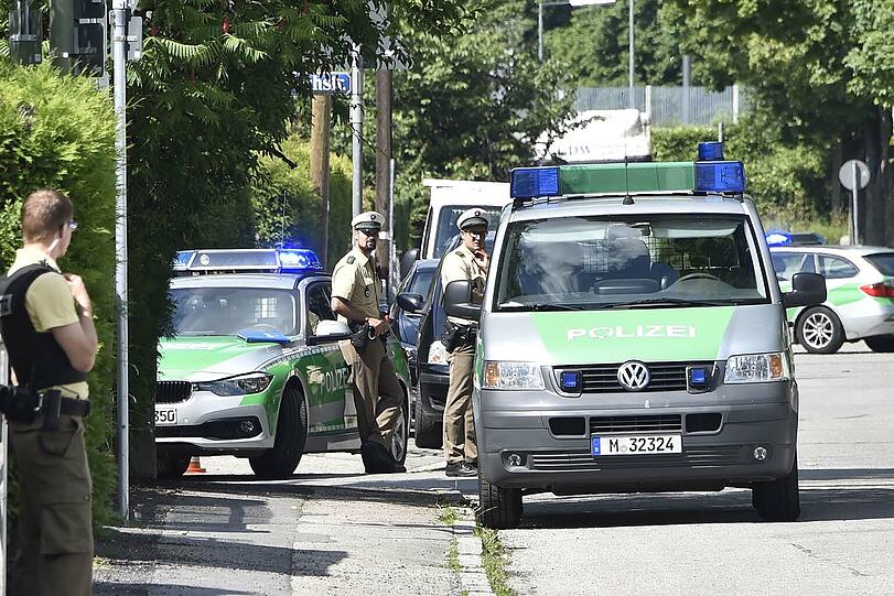 Die Bilder von der Räumungsübung im Gefängnis Stadelheim.