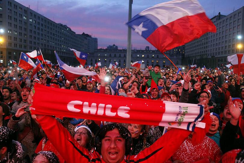 Die Fans der Fußball-WM 2014