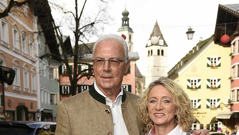 Franz Beckenbauer und seine Frau Heidi Franz Beckenbauer und seine Frau Heidi