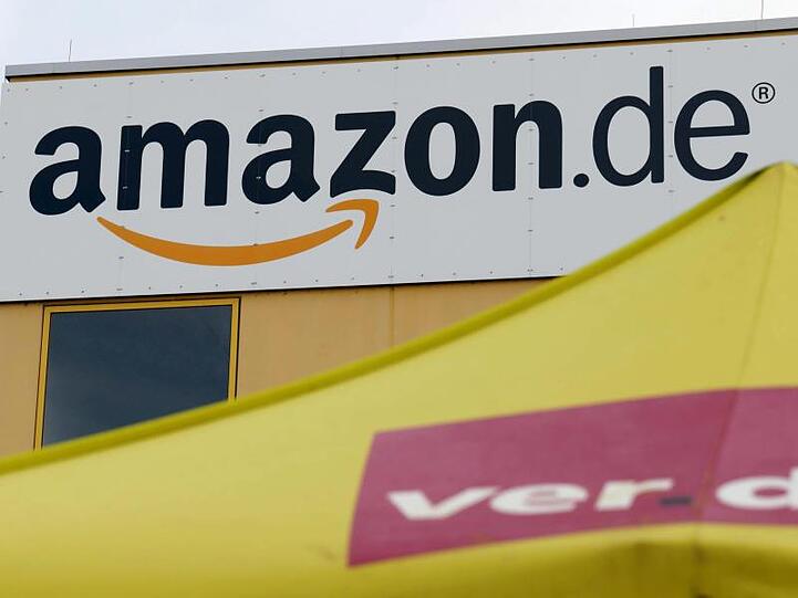 Leipziger Standort von Amazon. Die Gewerkschaft Verdi hat auch hier die Beschäftigten zum Streik aufgerufen.