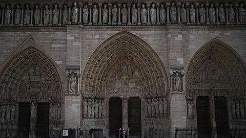 Anlass für Trumps erste Auslandsreise ist die feierliche Wiedereröffnung der Notre-Dame-Kathedrale.