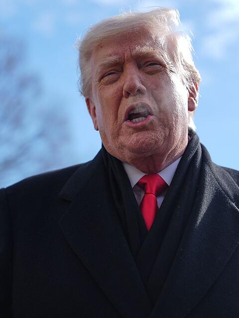 Kuba steht nach seinen Worten kurz vor dem Zusammenbruch - US-Pr&auml;sident Donald Trump.