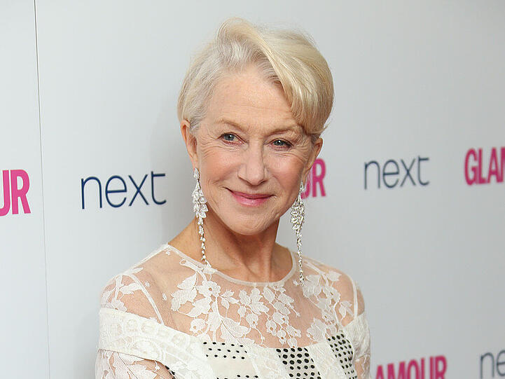 Hellen Mirren steht auf harte Typen und schnelle Autos
