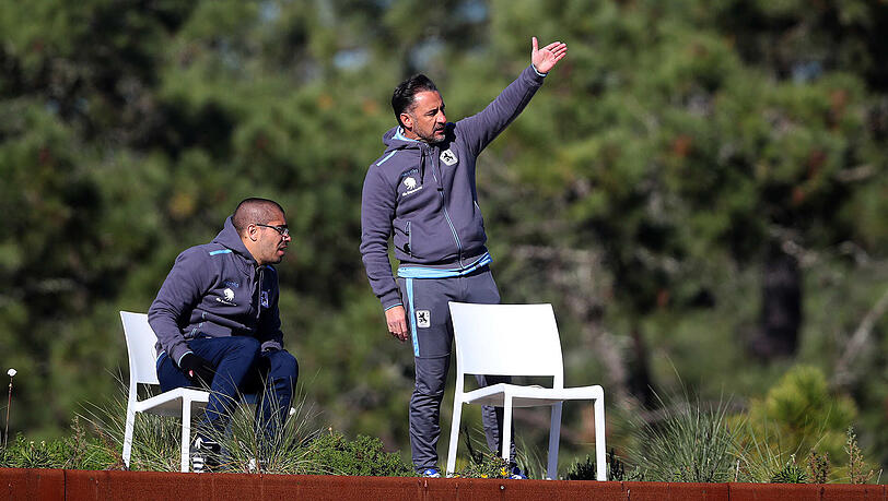 Vitor Pereira ist anch dem letzten Testspiel zufrieden mit den Löwen Vitor Pereira ist anch dem letzten Testspiel zufrieden mit den Löwen
